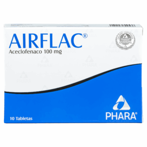 Airflac 100 mg * 10 Tabletas.