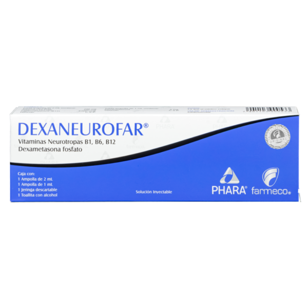 Dexaneurofar 3 mL KIT *2 Ampollas