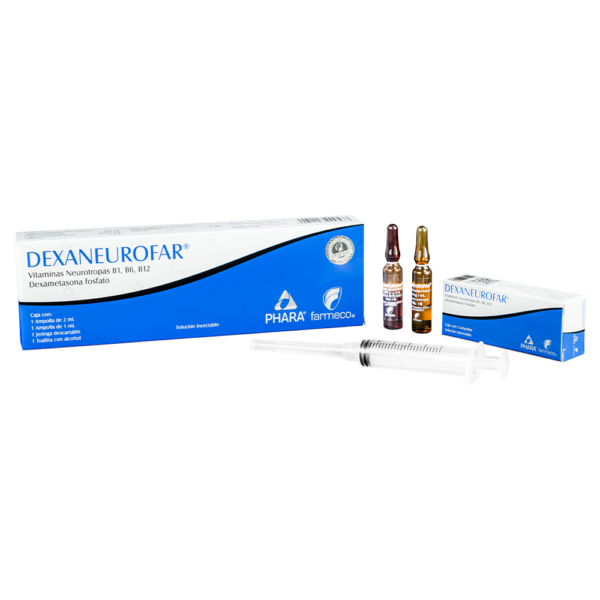 Dexaneurofar 3 mL KIT *2 Ampollas - Imagen 2