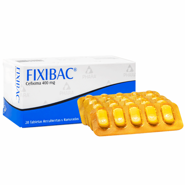 Fixibac 400 mg * 20 Tabletas Recubiertas - Imagen 2