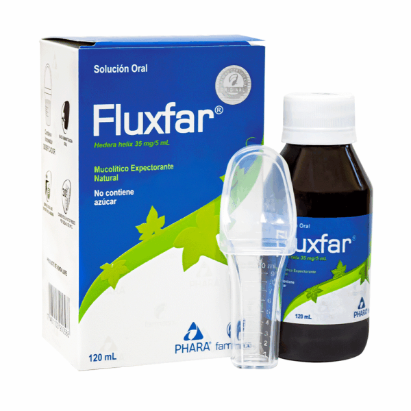 Fluxfar Jarabe 120 mL. - Imagen 2