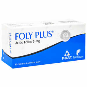 Foly Plus*30 capsulas de gelatina blanda