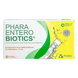 Phara Enterobiotics 5ml  x10 Ampollas Bebibles