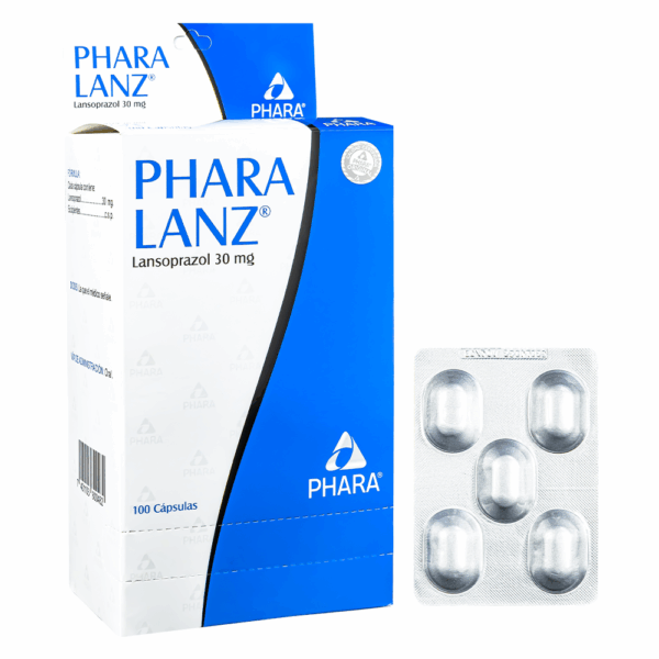 Phara Lanz 30 mg * 100 Capsulas. - Imagen 2