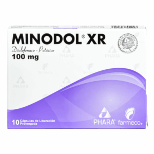 Minodol XR Diclofenaco - Potásico *10 Capsulas