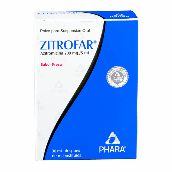 Zitrofar suspensión oral *30 mL