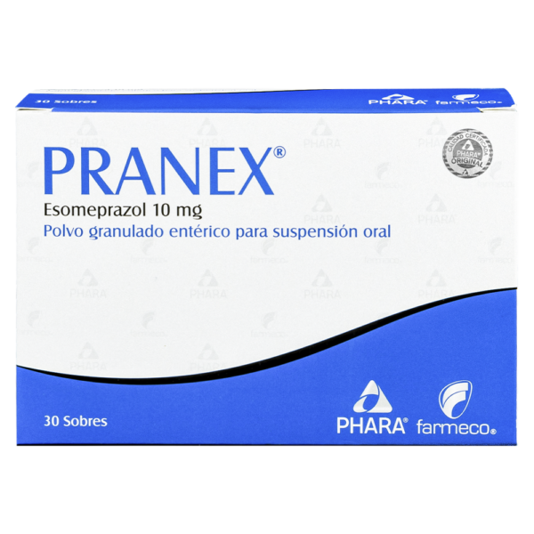 Pranex 10 mg. *30 sobres