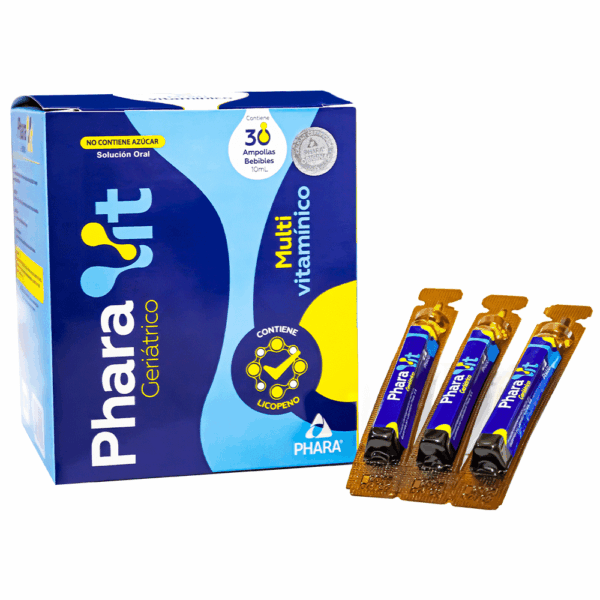 Phara Vit Geriátrico *30 amp. bebibles - Imagen 2